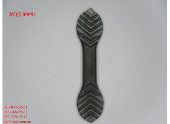 Вставка кованая 100*20*12*6 мм-1