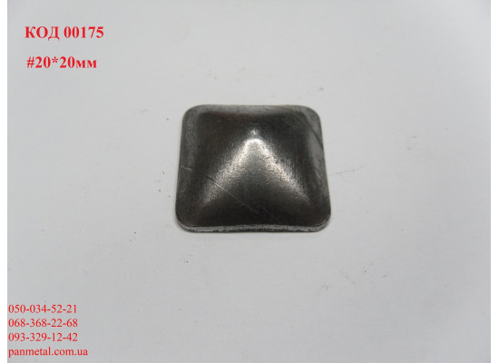 Кришка стовпа 20*20 мм кована-2
