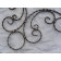 Розетка бароко кована 900*900мм смуга 12*6мм вальцьована