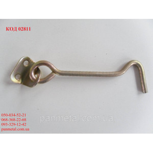 Крючок дверной 8*150 цинк